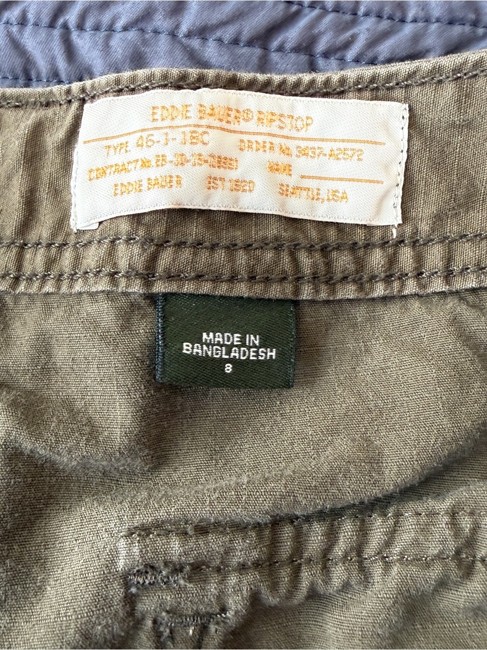 Eddie Bauer set of 2 women’s size 8 ripstop shorts - Picture 8 of 9
